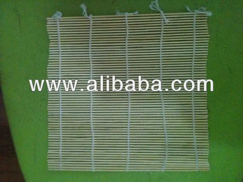Eco-friendly White bamboo sushi mat sushi tools for sale