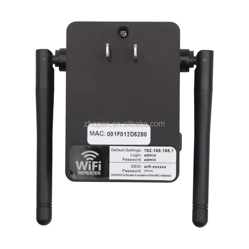 WiFi Range Extender, Mini WiFi Repeater 300Mbps WiFi Signal Amplifier Supports Repeater/Access Point Mode with Network Interface