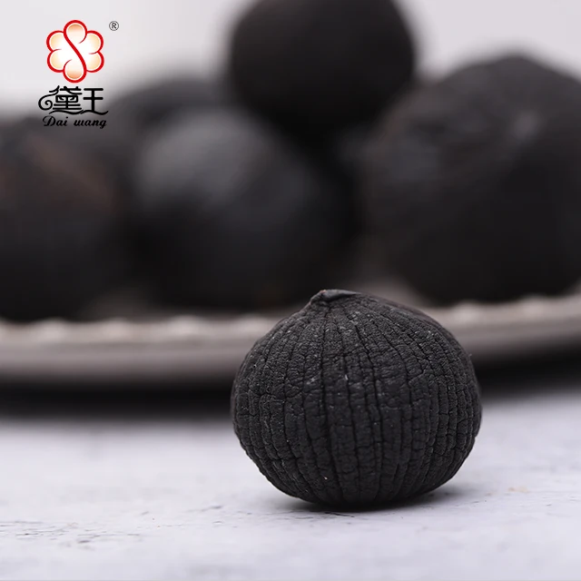 Factory  OEM Free sample Fermented  peeled single/solo black garlic