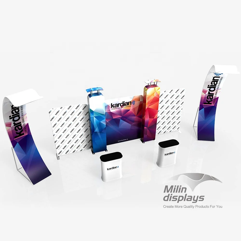 Размер: 20x10 модульный многоразовые краситель suablimation из натянутой ткани стенд для выставки выставочного стенда