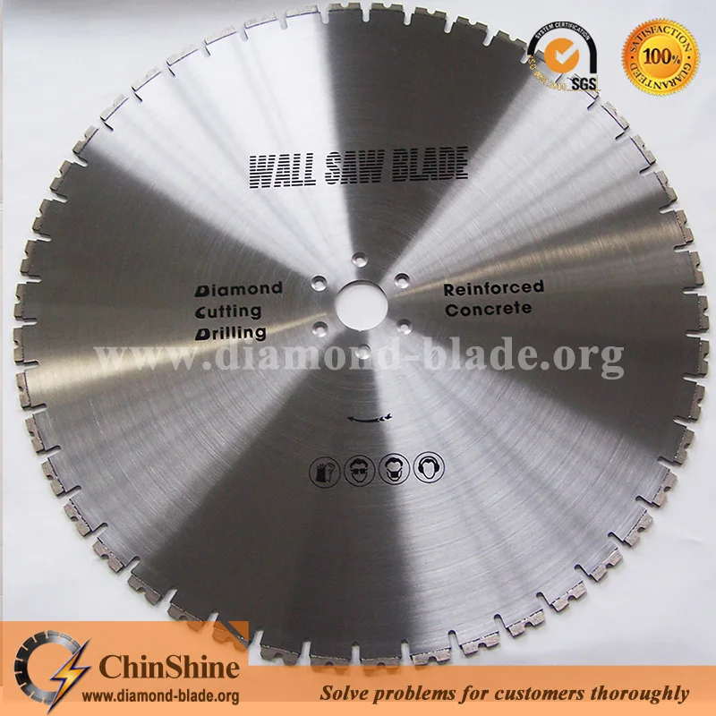 32 inch 800mm Laser welded diamond wall saw blade for cutting concrete from China famous supplier