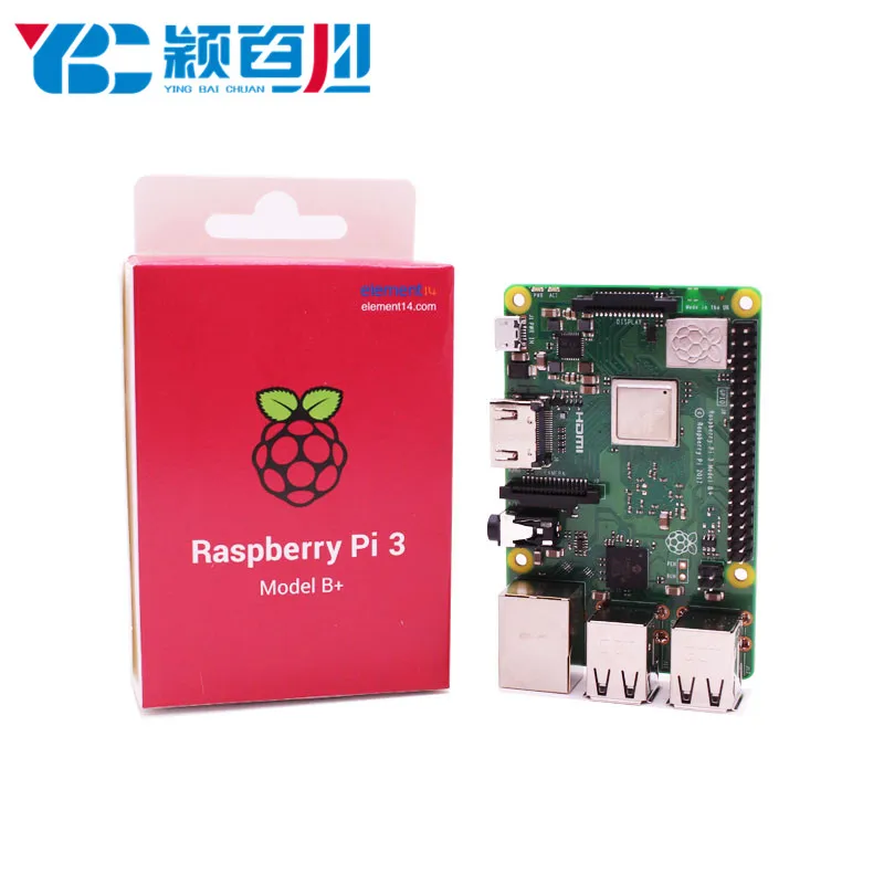 Raspberry Pi 3 Model B+ Material and Original Package Package raspberry pi 3b+ wifi board