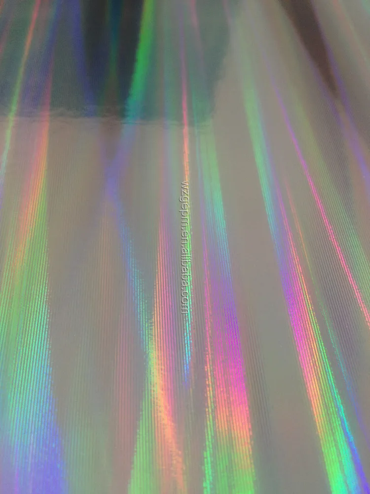 Vacuum PET Transfer Hologram paper & paper board for UV printing
