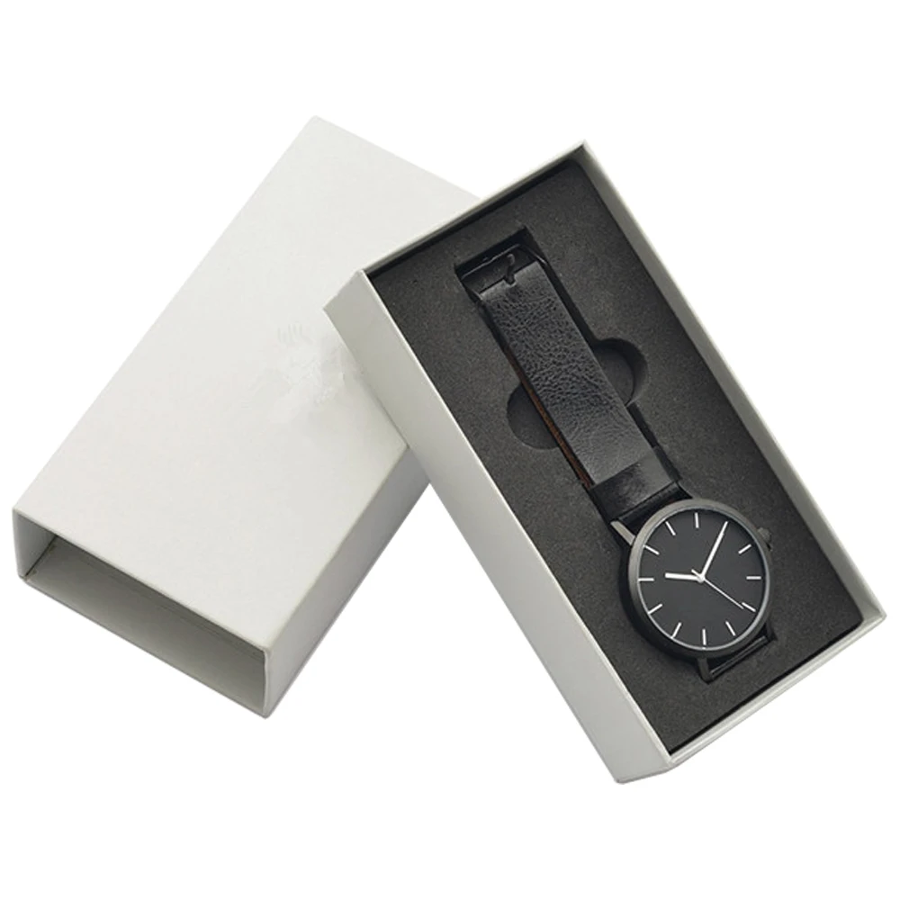 Custom luxury gift packaging paper storage cases watch box