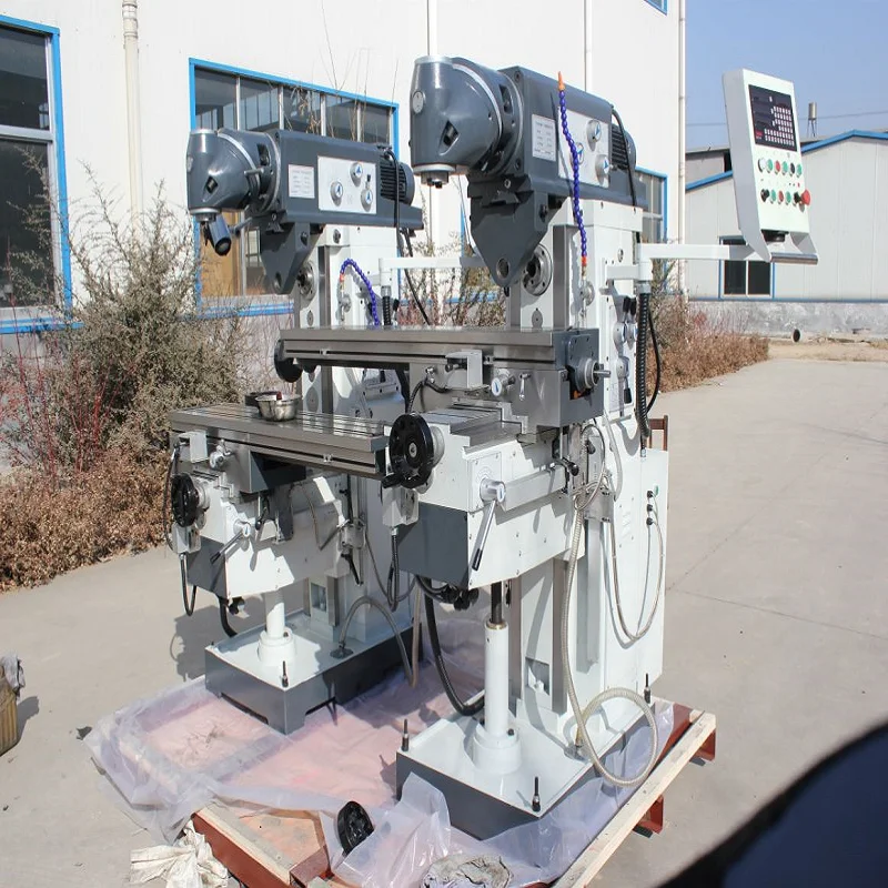 china universal ram milling machine with horizontal and vertical milling X6436 XL6436