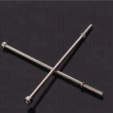 Удлиненные DIN912 цилиндрической головкой половина резьбы машина комбинированного действия винт с шайбой