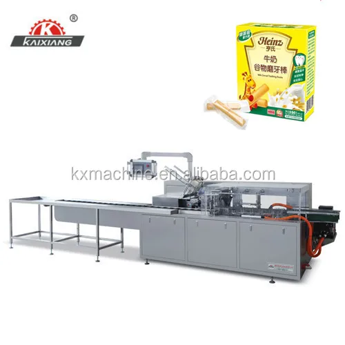 
Full Automatic Food Cartoning Machine Box Packing Machine 