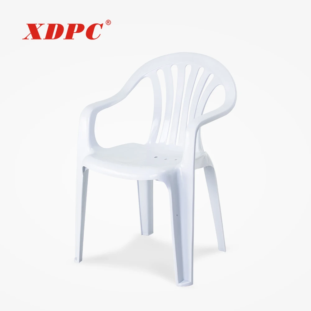 Design stacking cafe coffee bistro outdoor white plastic restaurant chair