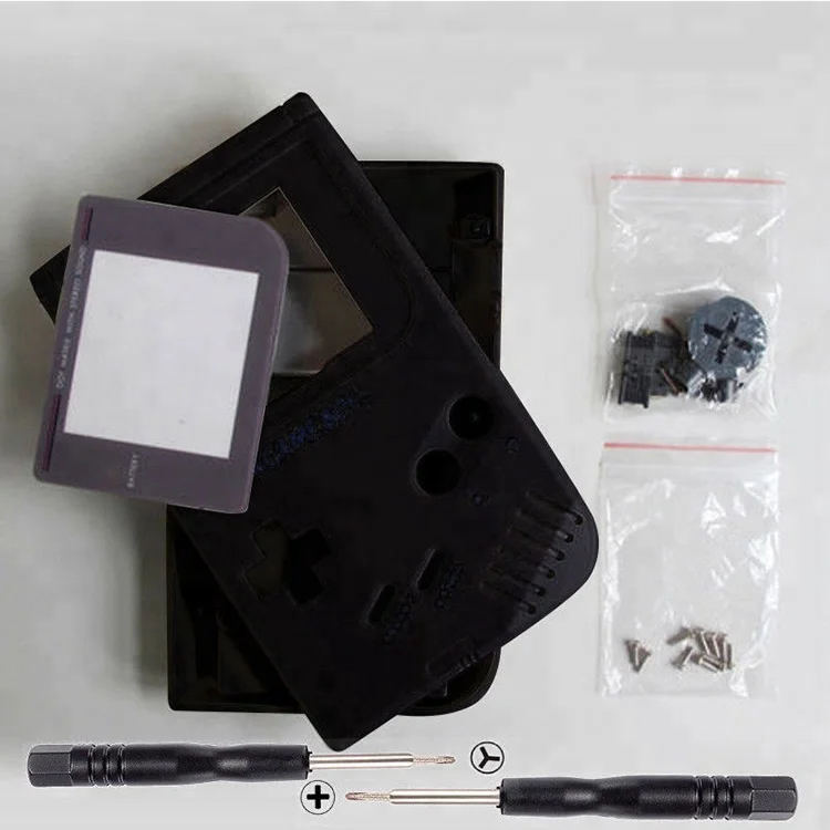 
For GameBoy GB Console Replacement Repair Part Full Shell Housing Pack Cover Case With Buttons Conductive Pads 
