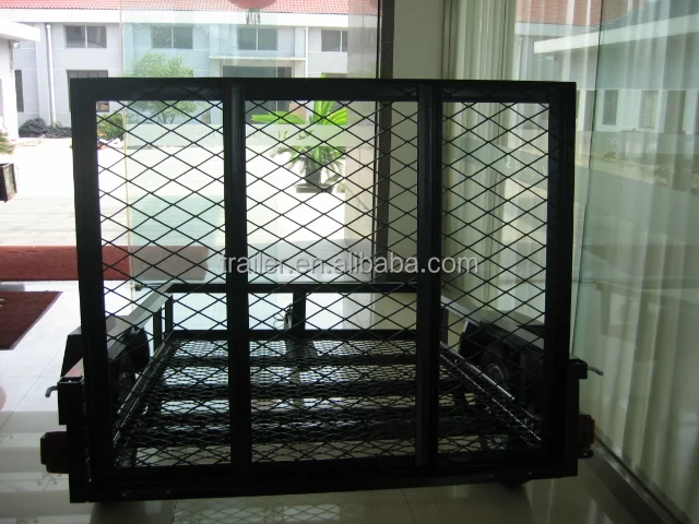 American 4x6 5x8 5x10  Powder Coated Utility/car/folding/farm/motorbike Trailer