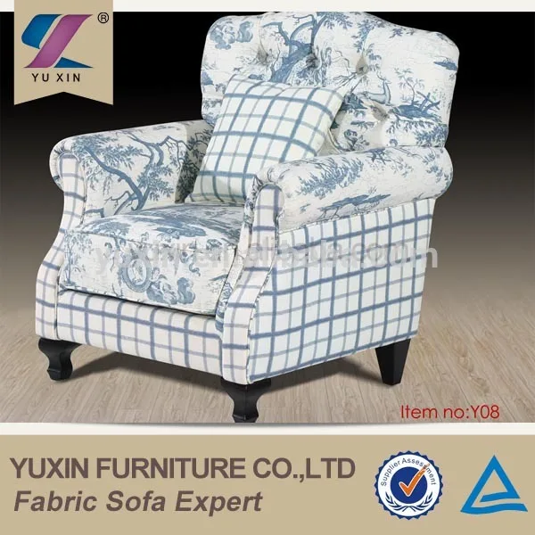 Европейский классический ткань кресло