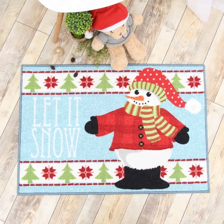 Decorative Christmas Mat Colorful Christmas Floor Mat Christmas Doormat