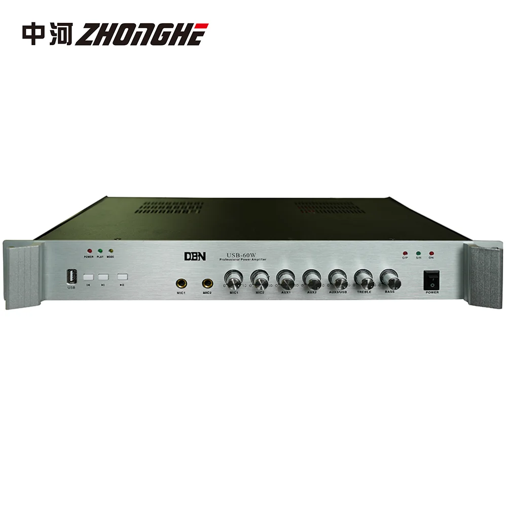 USB-60W 60w Power Amplifier Used in Public Address System