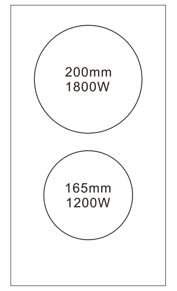 
2 burner Ceramic/Infrared hob 3000W CE/CB/SAA/ROHS/REACH cheap/ quality/short delivery 