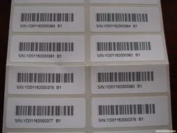 high quality custom logo holographic sticker labels