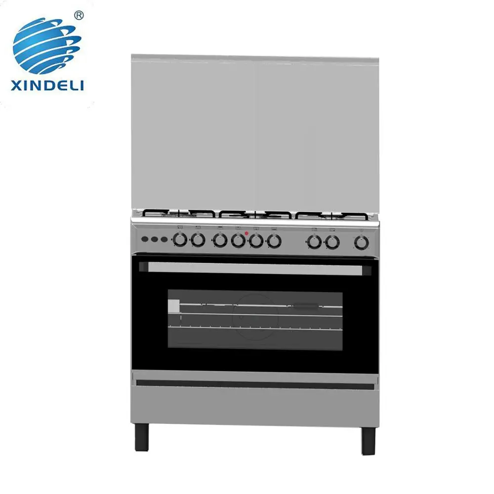 6 burner gas sotve + electric stove gas range free standing gas stove with oven