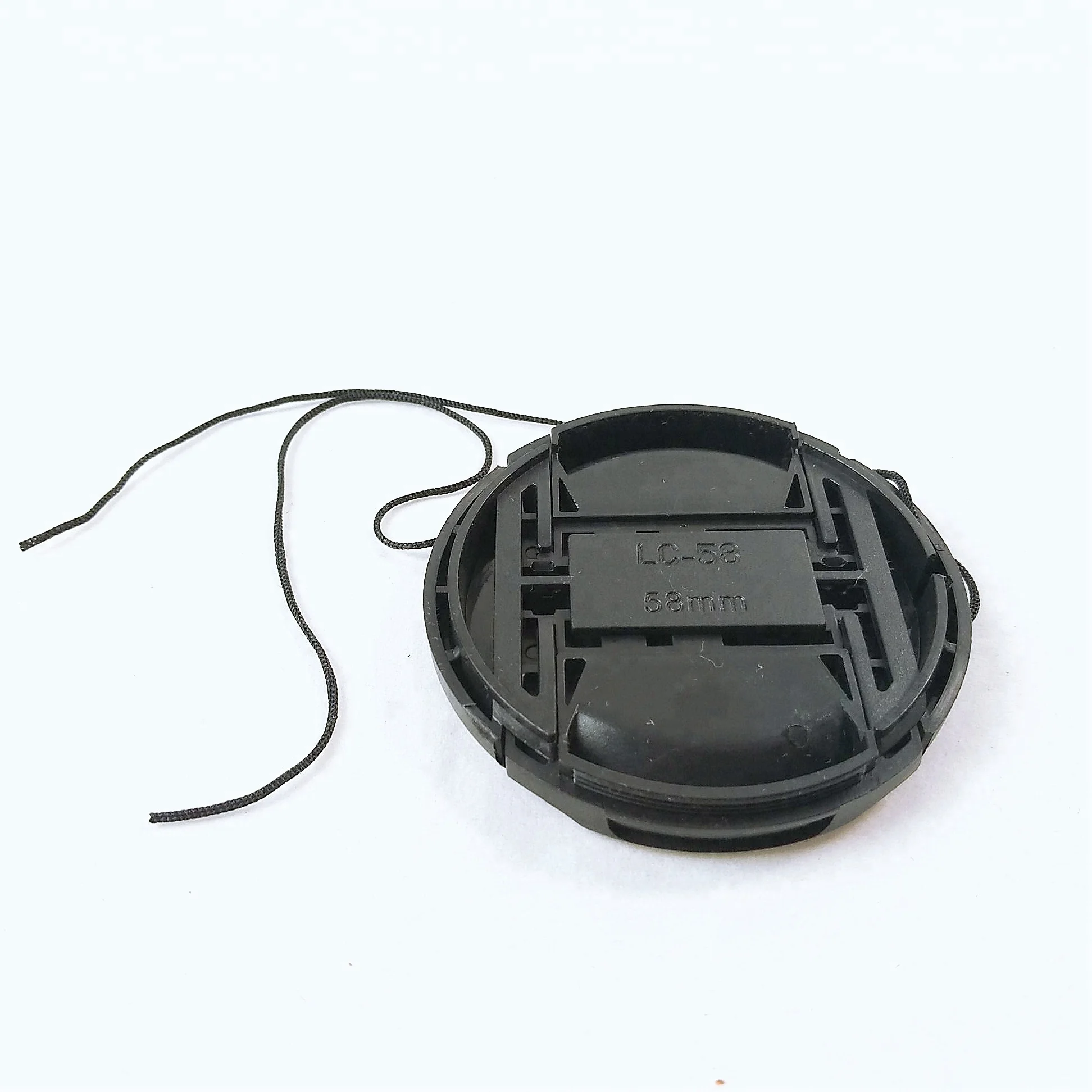 
MASSA Photograhic equipment Digital Camera Accessories 37mm black ABS Plastic Centre Pinch Camera Lens Cover Cap 