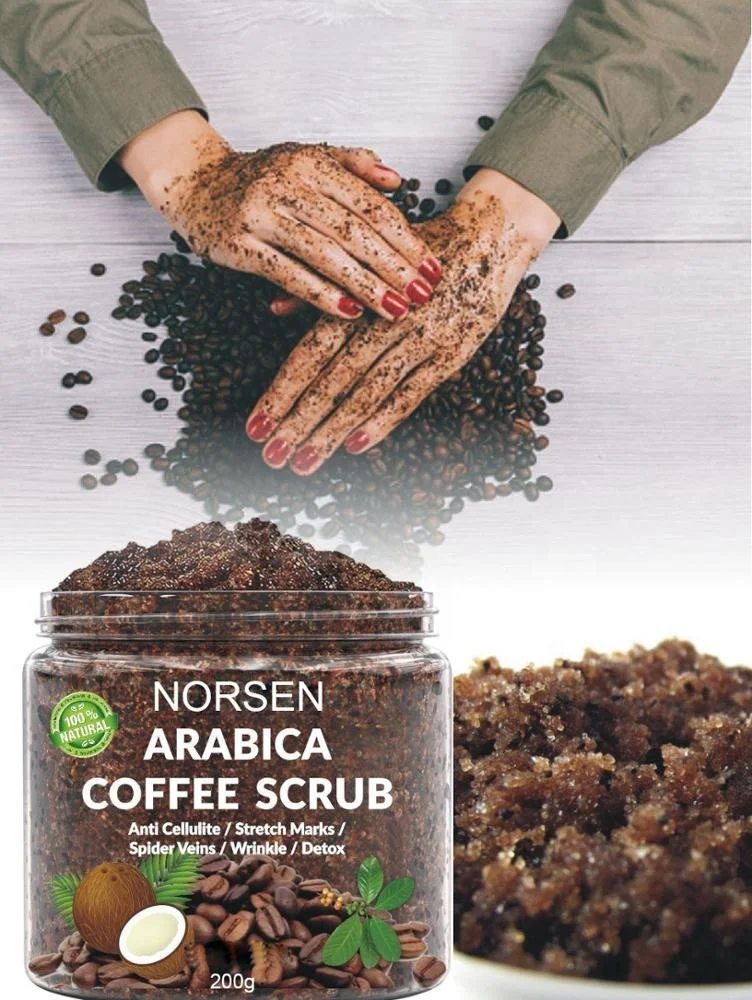 OEM New Design Product Organic Exfoliator Coffee Body Scrub Salt