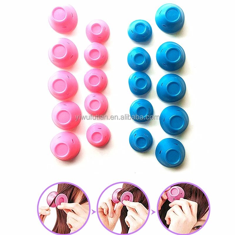 
Magic No Clip Silicone Peco Roll The Same Curler with Marvelous Mrs. Maisel Soft DIY Sleep roller 