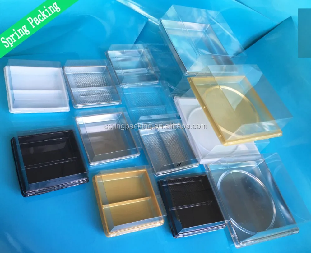 
Custom PET PP PS box and tray plastic food container 