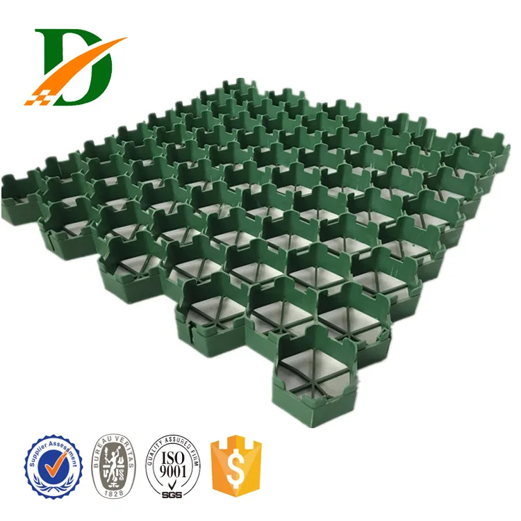 plastic permeable grass grid paver lawn plastic grass paver lawn recycled plastic paver