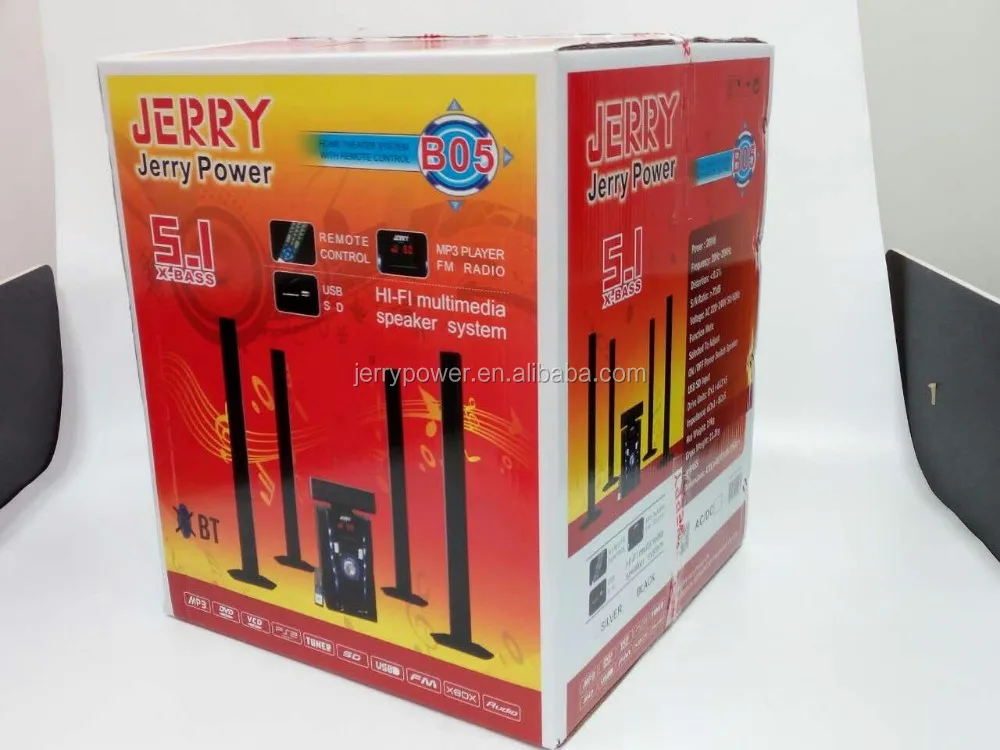 JERRY high quality hifi system with karaoke function usb/sd/FM/remote control with FM radio dj speakers 1000w