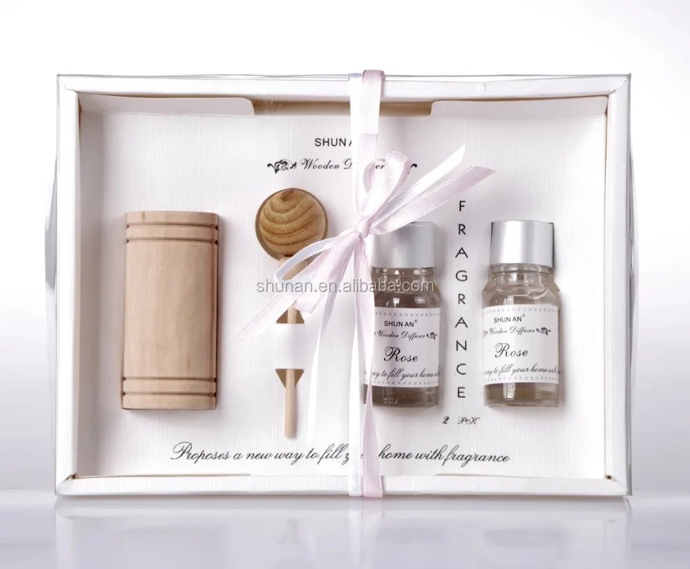 Newest Design Wood Aroma Diffuser With Wooden Lollipop