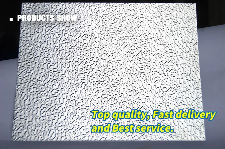 Stucco embossed aluminium sheet 1100 | 1050 | 1060 | 3003