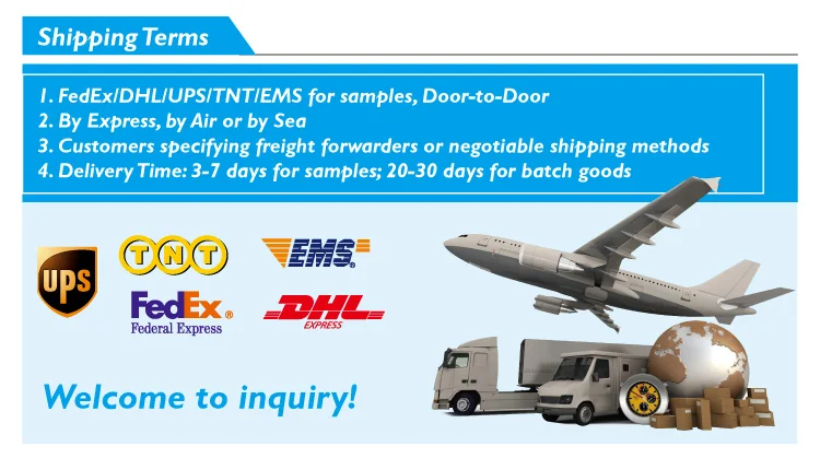 Company infor-shipping terms