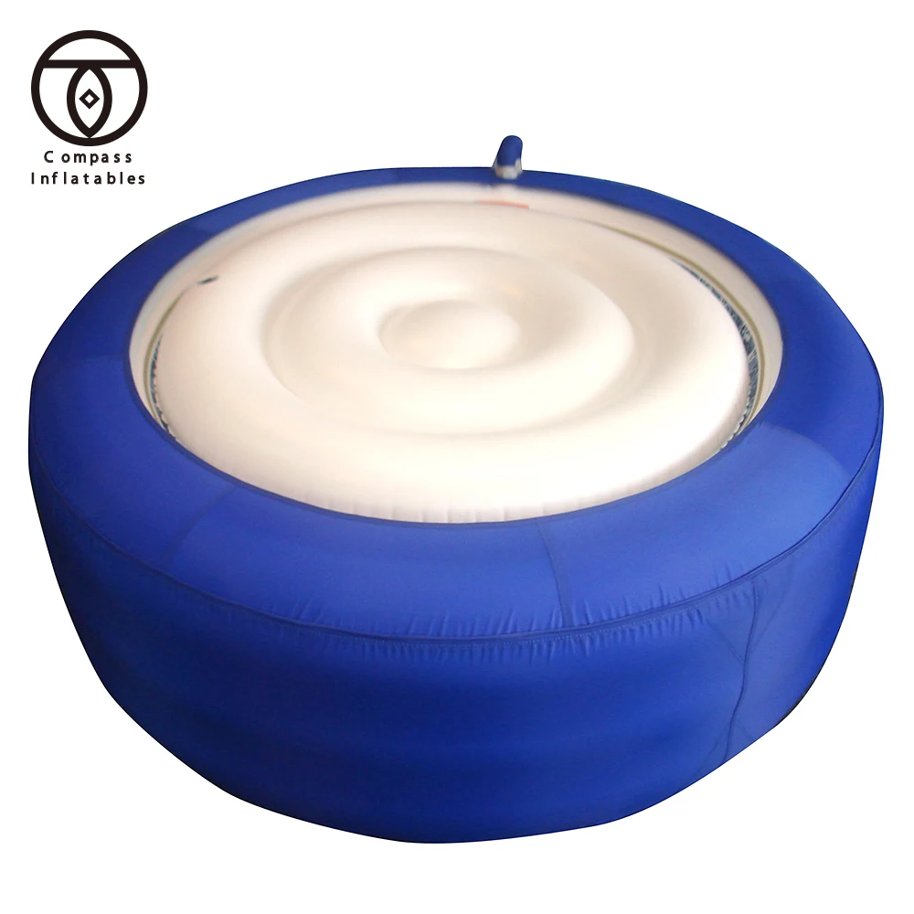 Пользовательская популярная круглая Ванна горячий Спа Надувная горячая спа ванна