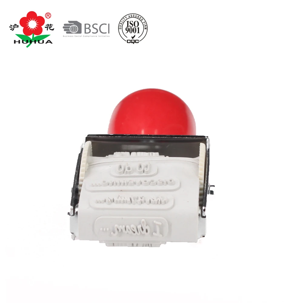 5mm Rubber Date Stamp Office Adjustable Metal Date Stamp