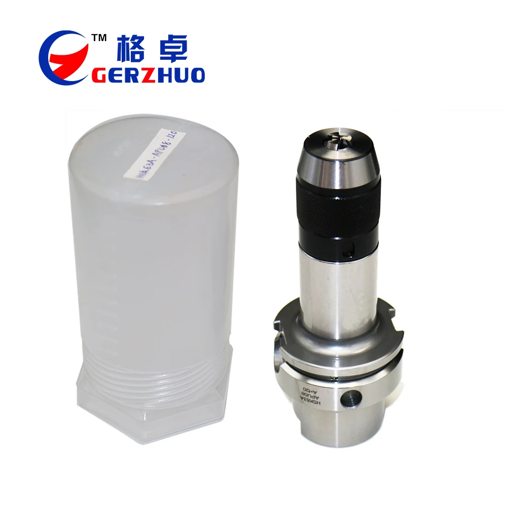 DIN69893 HSK Self Tightening APU Drill Chuck Lathe Machine Cutting HSK63A APU Tool Holder
