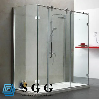 высокое качество 10mm душевых кабин стеклянные изделия