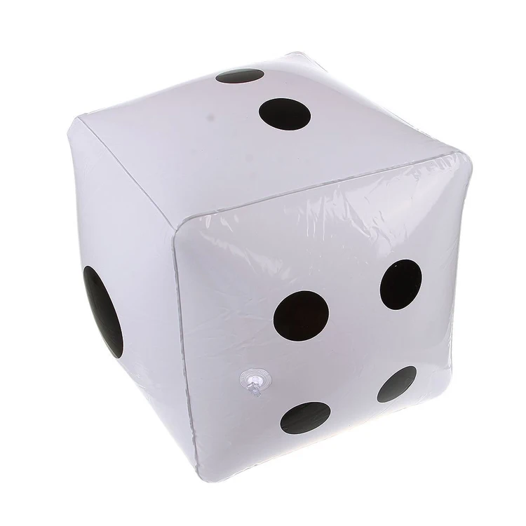 Надувные большие квадратные игральные кости