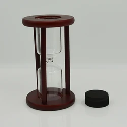 Wood Refillable Hourglass Empty Sand Timer Hourglass