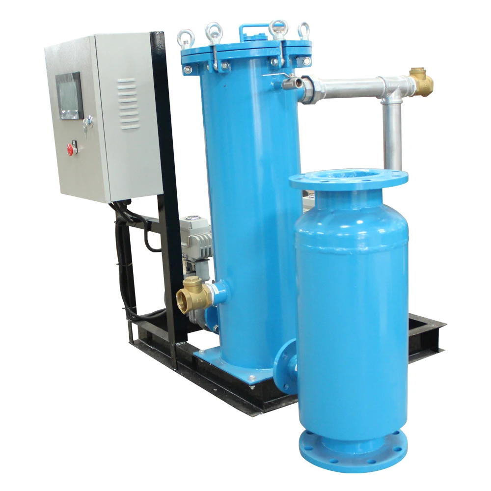 
Cooled Chiller Cooling Water Condenser Tube Ball Cleaning System 