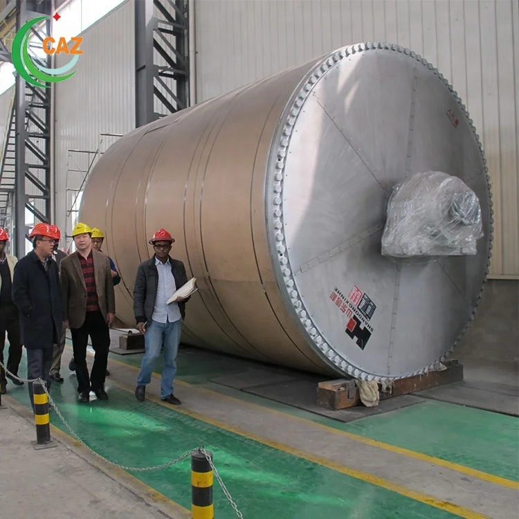 Cast Iron Yankee Dryer Cylinder With Shell Material HT250/HT300 For Paper Machine