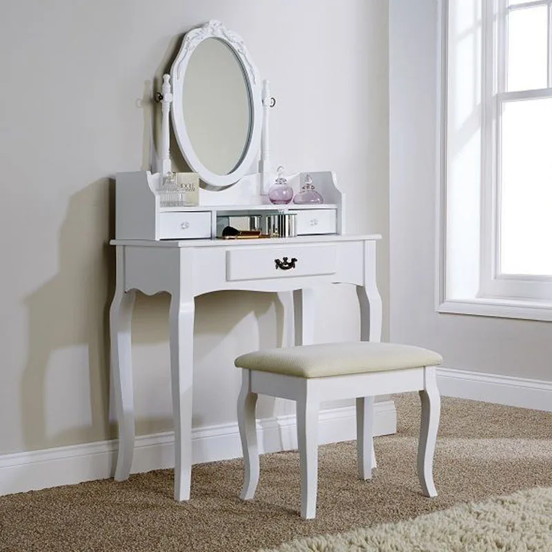 Экологически чистые подгонять цвет туалетный столик с полной длины зеркала