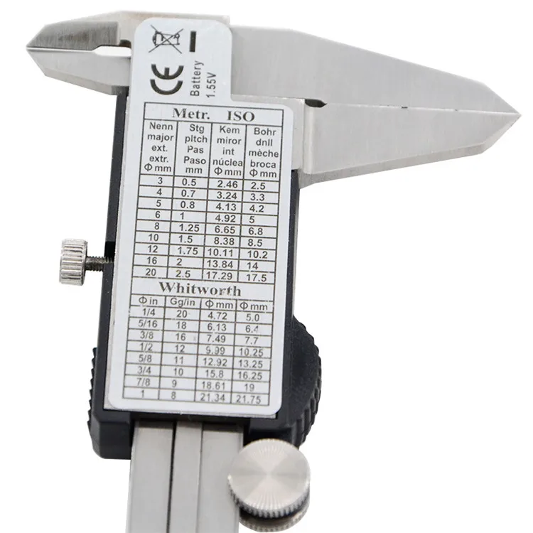 6 inches / 150 mm Vernier caliper digital