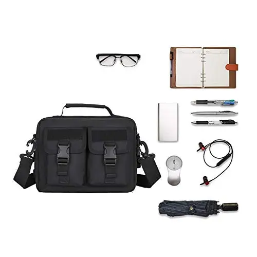 Tactical Messenger Bag Casual Shoulder Bag  Military Handbag Tools Bag with Charger Interface