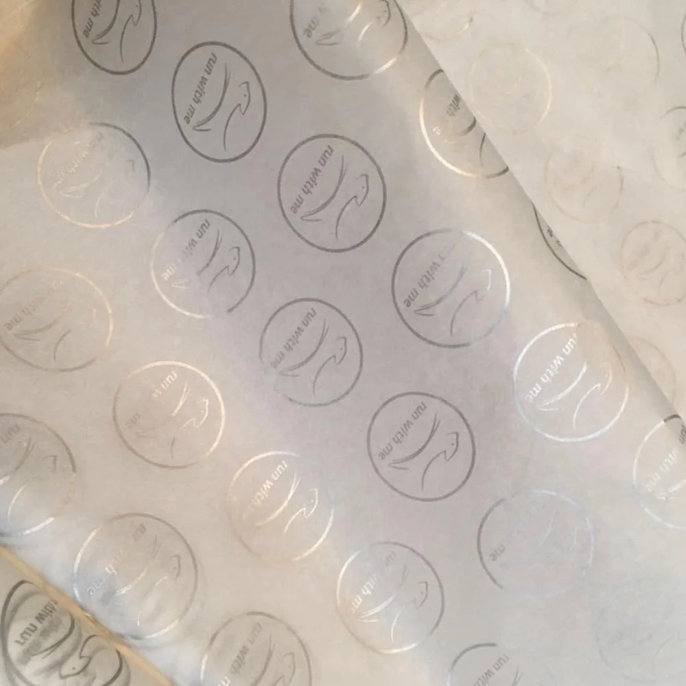 Customized logo gift recycled wrapping tissue paper product wrapping use