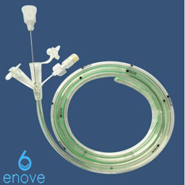 OEM medical stomach nasogastric tube with color line