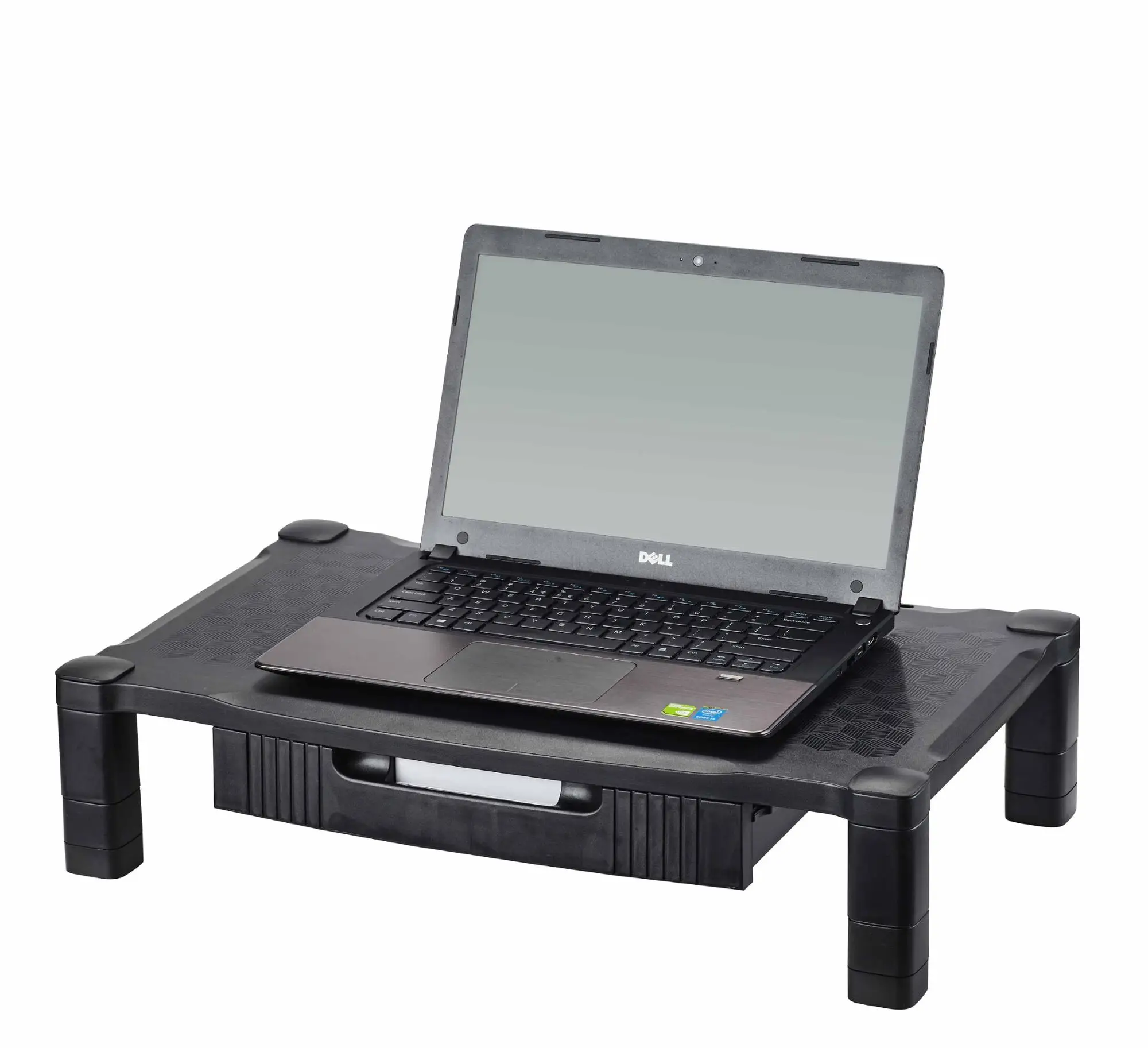 Removable Monitor Stand Riser Printer Shelf with Drawer,