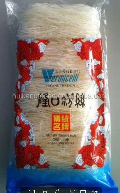 CERTIFICATED HALAL ISO  ORIGINAL LONGKOU VERMICELLI 250g