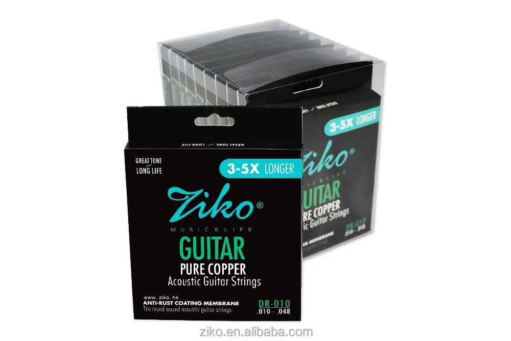 Аксессуары для гитары гитарные струны с покрытием