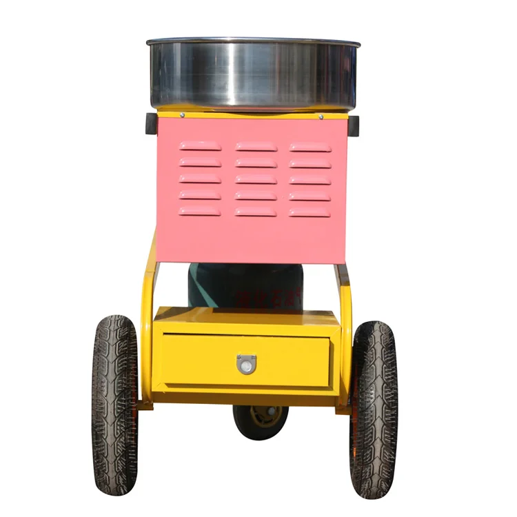 2021 Factory Price Hot Sell Commercial Floss Machine With Car Candy Cotton