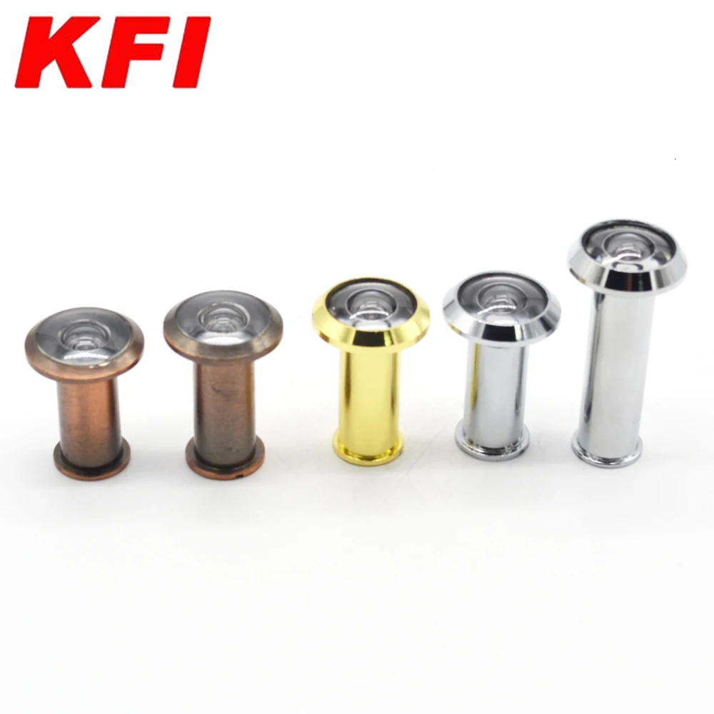 Most Popular 16mm Zinc Alloy 200 Degree Front Door Peephole Viewer Without cover