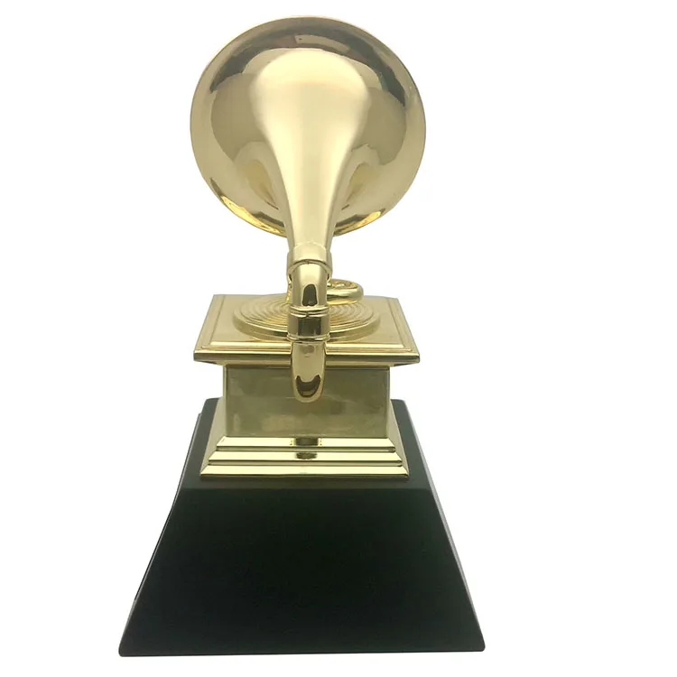 Real Size Custom Grammy Metal Music Award trophy/Grammy Trophy