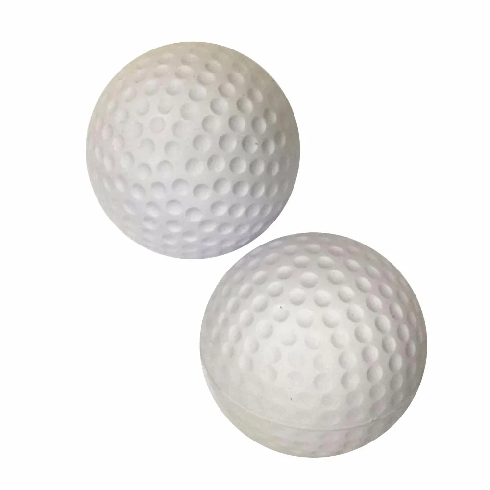 2021 Custom Logo golf ball round shape pu material  stress ball toys