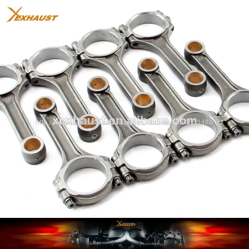 кованые 5140 chromoly стали я пучка шатуны для ford 351 виндзор